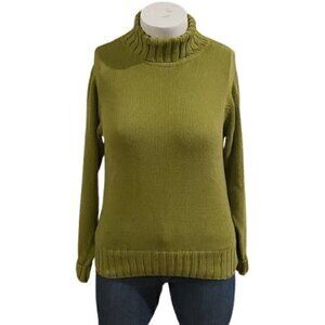 [Chadwick's] Green Turtleneck Sweater - Size XL